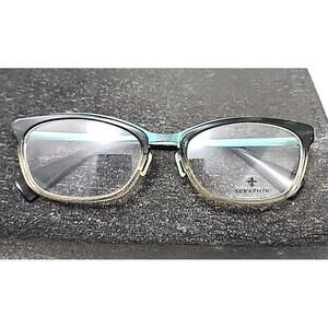 Seraphin Laura 8795 Gray Fade Oval Eyeglasses 51-19 140 New